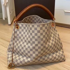 SOLD**** Louis Vuitton Artsy MM Damier Azur Bag